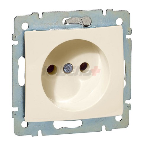Valena - Розетка 2P 10/16A, сл.кость