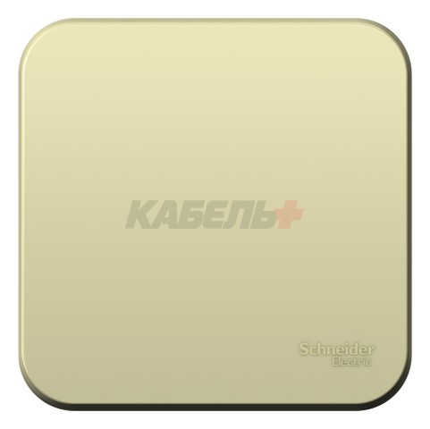 BLANCA О/У 1-клавишный ПЕРЕКЛЮЧАТЕЛЬ (сх.6) ИЗОЛ.ПЛ, 10А, 250В, БЕЖЕВЫЙ