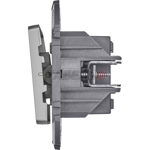 Inspiria - Выключатель промежуточный (алюминий)