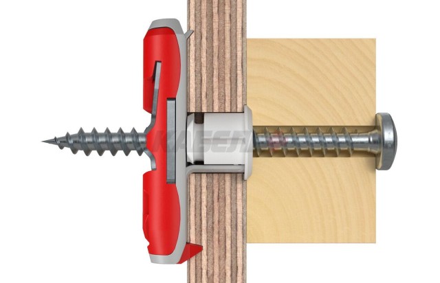 Дюбель Fischer DUOTEC 12 TOGGLE FIXING с винтом (упак. 2шт) (542802)