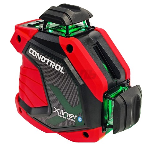 Нивелир лазерный Xliner Pento 360G (Зеленый / 40/80 м / 3 луча /+- 0.2 мм/м / Сумка), CONDTROL