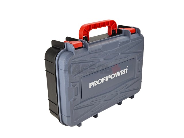 Аккумуляторный угловой гайковерт бесщеточный E0127 ProfiPower CNDTW-18B (Li-ion-2шт, 2.0Ач, 400Нм, З/У, в коробке)