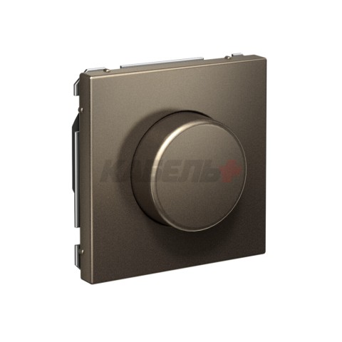 ARTGALLERY СВЕТОРЕГУЛЯТОР (диммер) повор-нажим, LED, RC, 400Вт, механизм, МОККО