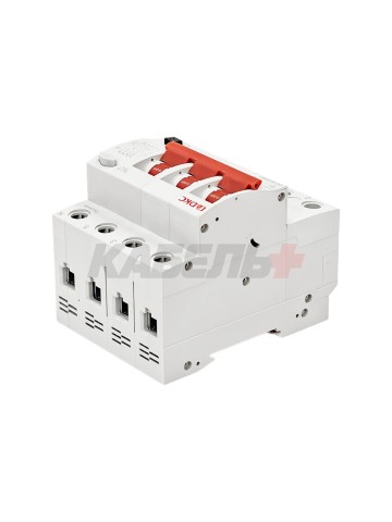 Дифавтомат YON max типа MDR, 3P+N, 30mA, 40A, хар-ка C, 6kA, тип A DKC