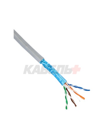 ITK Витая пара F/UTP кат.5E 4х2х0,52 solid PVC серый (305м) РФ/Т