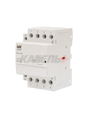 ARMAT Контактор модульный KMR 40А 24В AC/DC 4НО IEK