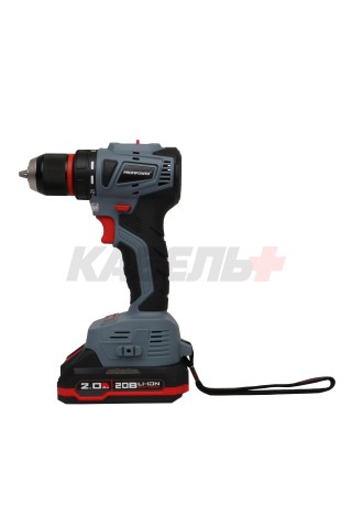 Аккумуляторный шуруповерт бесщеточный T0056 ProfiPower MKBL-20B (Li-ion-2шт, 20В-2.0Ач, З/У, 0,8-10мм, кейс)