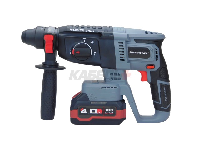 Аккумуляторный бесщеточный E0093 Profipower набор 4 в 1 ProfiSet-4F18 (Li-ion-2шт, 4Ач, З/У, кейс, E0081, E0080, T0056, T0058)