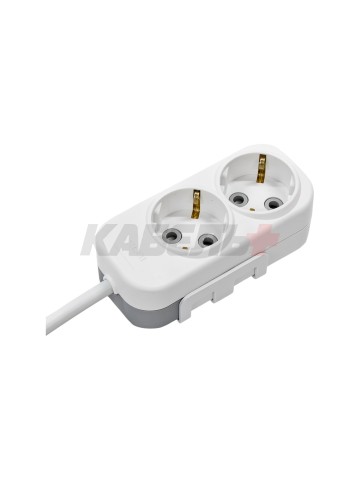 EL-BI,Myra,удлинитель 2гн5м с/з белый,527-010205-221