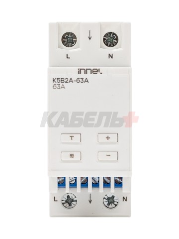 Реле контроля напряжения K5B2A с механически объединенным разрывом L и N