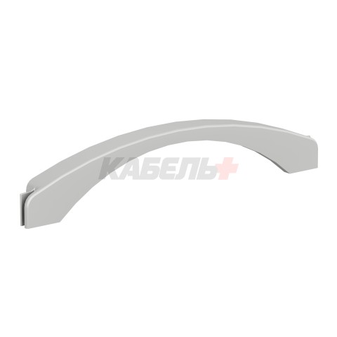 Адаптер напольного канала 50х12 мм, серый DKC