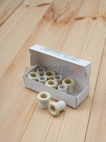 Керамический проходной изолятор для провода «ЭКО» сосна (10шт) TDM
