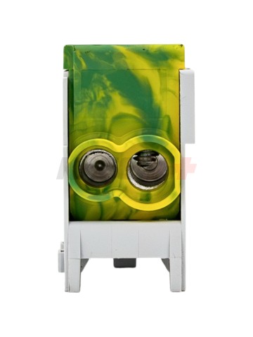 Клемма распределительная КСР с двойным винтом 2x25/2x16 желто-зеленая EKF PROxima