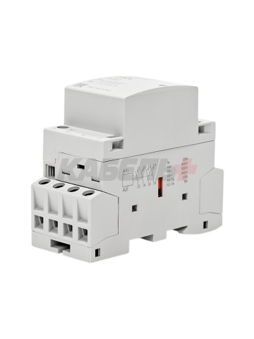Контактор модульный YON max типа MCE, 4P, 25A, 240В, 4НО DKC
