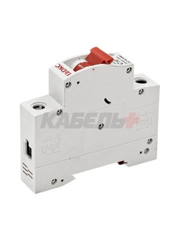 Автоматический выключатель YON max типа MD63S, 4,5кА, 1 полюс, хар-ка C, 10А DKC