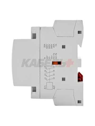 Контактор модульный YON max типа MCE, 4P, 20A, 240В, 4НО DKC