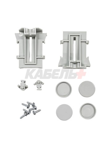 TEKFOR Корпус пластиковый КМПн-12 IP65 черная прозрачная дверь IEK