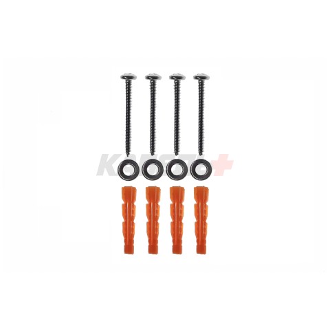 Держатель для хранения садового инвентаря настенный, черный REXANT