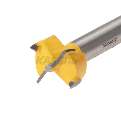 Сверло Форстнера по дереву, 20мм, цилиндрический хвостовик KRANZ