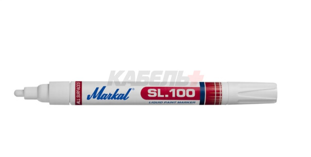 Маркер универсальный перманентный MARKAL SL.100, белый