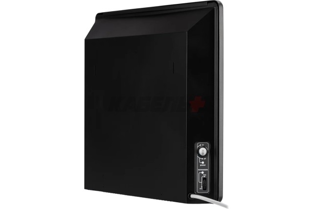 Конвектор электрический ЭК-1000С, 1000 Вт, термостат, СТИЧ, черный, TDM