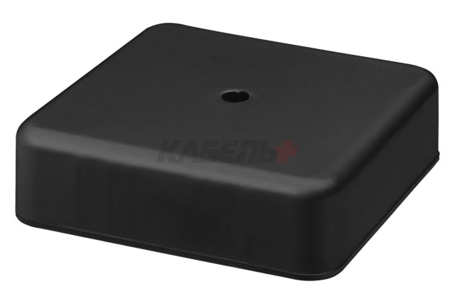 Коробка распаячная КР 75х75х20 ОП черная,IP40,инд.штрихкодTDM