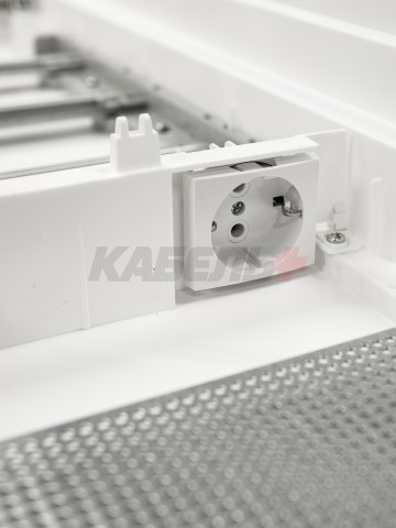 U60ES 5/3, Щит встраиваемый комбинированный 5/3 с металл. дверцей, IP30