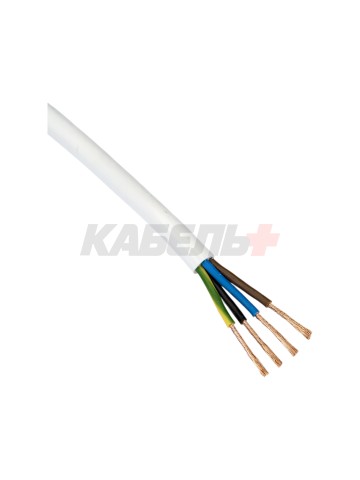 Провод ПВС-Т 3х2,5+1х2,5 бел