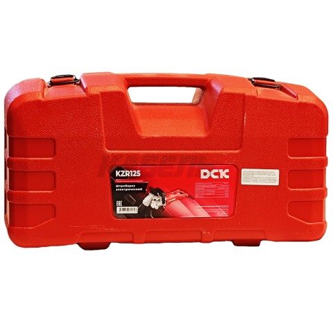Штроборез KZR125 (125 мм / 3000 Вт / 39х28 мм / Кейс), DCK
