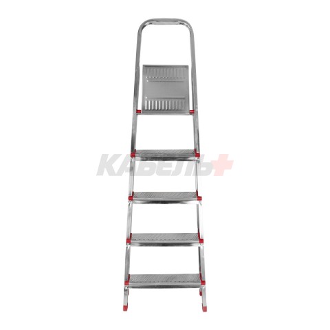 Стремянка металлическая 5 ступенек, усиленный профиль REXANT