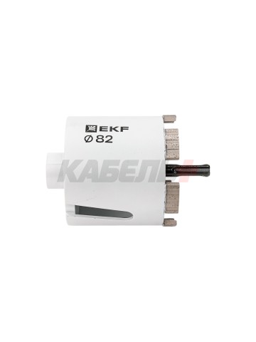 Коронка алмазная Turbo Fast 82 DCH-82TRB Laser M16 EKF Expert