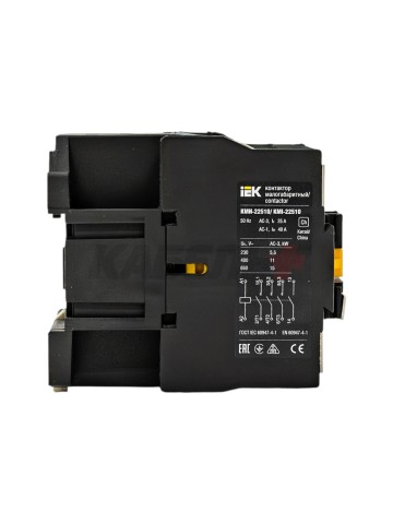 Контактор КМИ-22510 25А 230В/АС3 1NO IEK