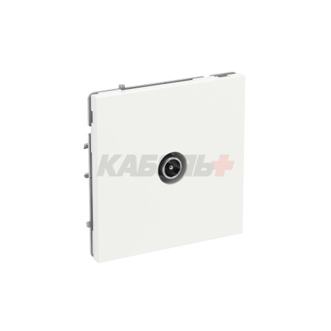 Розетка TV оконечная, KANT, белый песок DKC