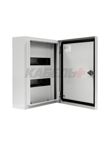 Корпус металлический распределительный ЩРн-24з (410х330х120мм) IP54 GENERICA
