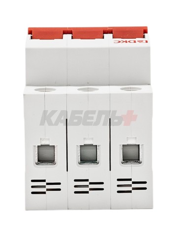 Автоматический выключатель YON max типа MD63S, 4,5кА, 3 полюса, хар-ка C, 16А DKC