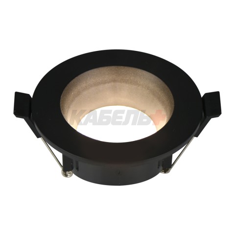 Встраиваемый светильник General GCL-MR16-R-BLACK Круглый Черный