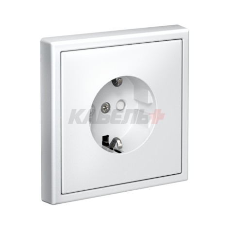 ARTGALLERY РОЗЕТКА с заземлением со шторками, 16А, механизм, быстрозажим. клем., ЛОТОС