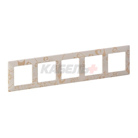 Valena Life - Рамка 5 постов верт/гориз, ампир бежевый