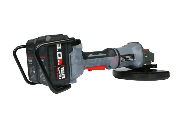 Аккумуляторная бесщеточная УШМ E0234 PROFIPOWER Серия 40B 40B-230 (40В, 230мм, Li-ion-2шт, 8.0Ач, 0-6000об/мин, З/У)