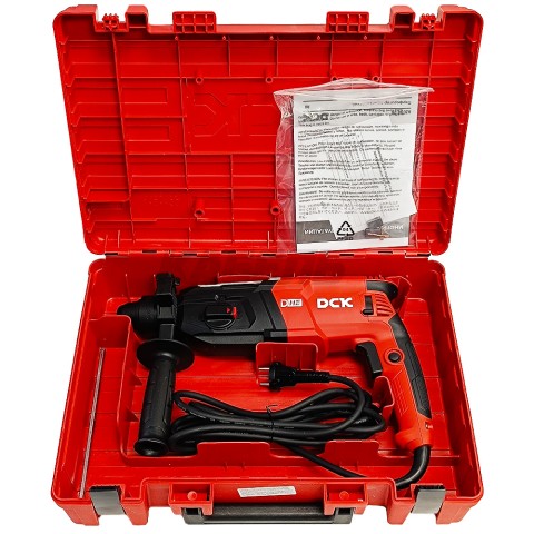 Перфоратор SDS-Plus KZC04-28 (820 Вт / 3.3 Дж / 28 мм / Кейс), DCK