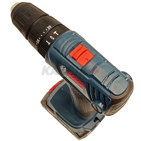 Шуруповерт ударный GSB 180-LI аккумуляторный (54Nm / 2*2.0 Ah / Кейс), BOSCH