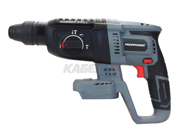 Аккумуляторный перфоратор беcщеточный ProfiPower MKDHR-18V (без акб, 2Дж, 3 режима, в коробке)