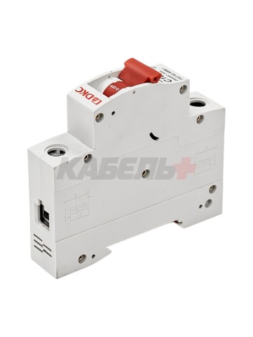 Автоматический выключатель YON max типа MD63N, 6кА, 1 полюс, хар-ка C, 10А DKC