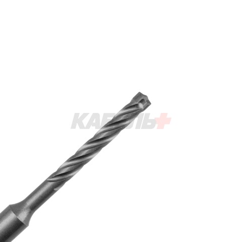 Бур по бетону SUPER 6x110мм, профессиональный, цельная крестовая пластина, SDS PLUS KRANZ