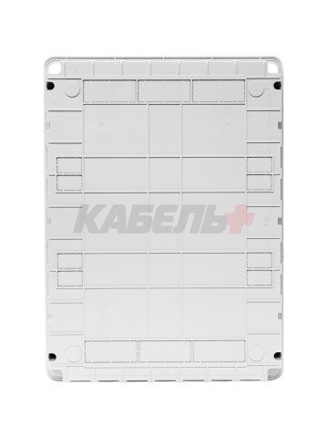 TEKFOR Корпус пластиковый ЩРВ-П-54 IP41 белая дверь IEK