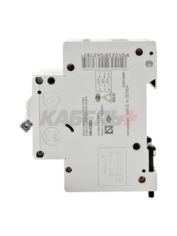 Автоматический выключатель HN-С32/3, 3Р, 32A, хар-ка C, 6kA