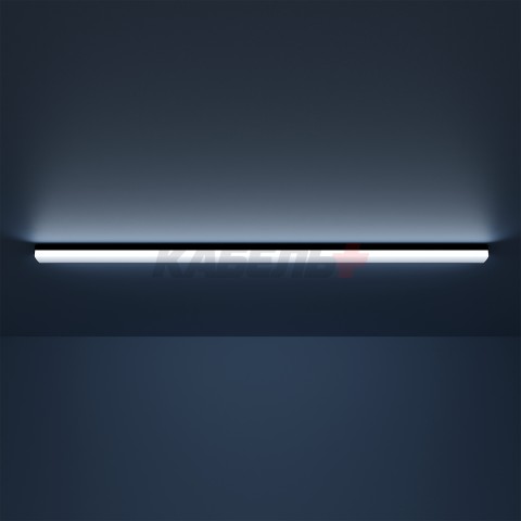 Св-к светодиодный матовый Gauss IP40 1190x60x36мм 36W 3600Лм 6500K Shop Lighting черный 1/20