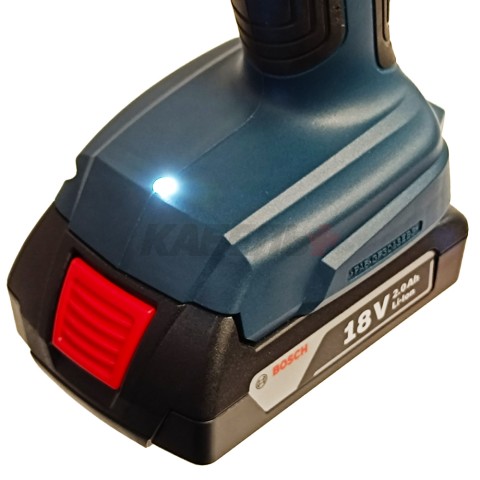 Шуруповерт ударный GSB 180-LI аккумуляторный (54Nm / 2*2.0 Ah / Кейс), BOSCH