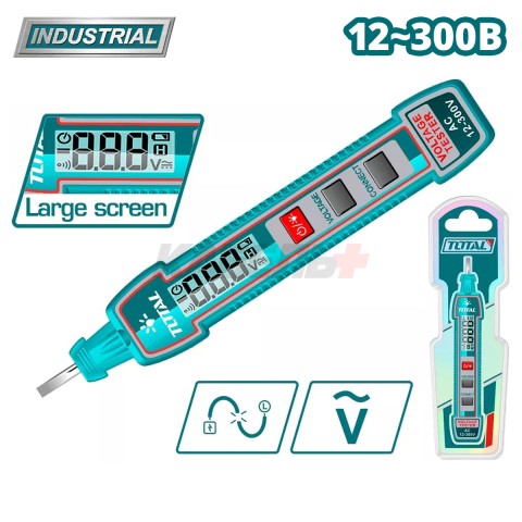 Отвертка индикаторная 12-300 В TOTAL THTS33001