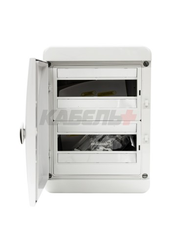 TEKFOR Корпус пластиковый КМПн-24 IP65 серая непрозрачная дверь IEK